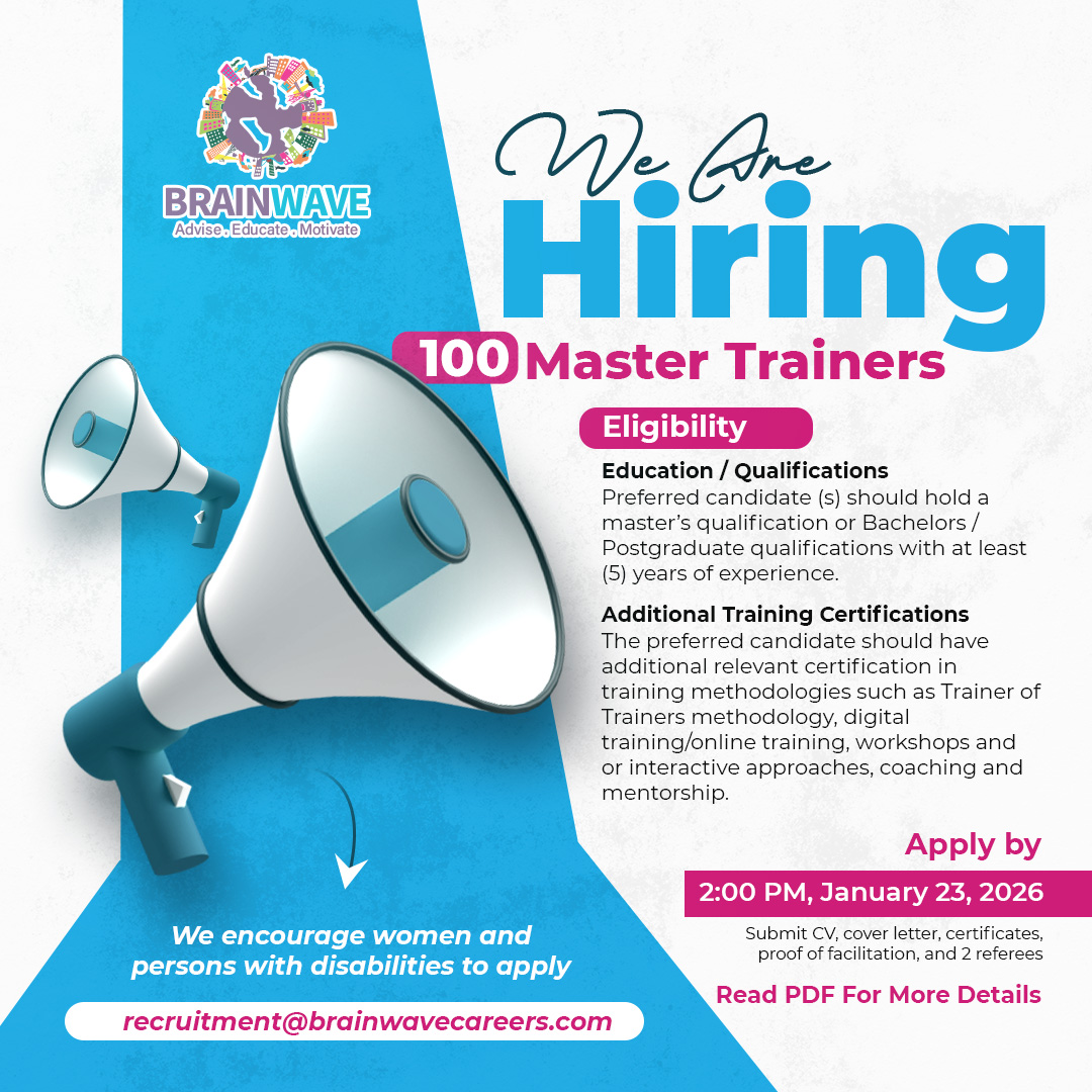 Master Trainer leading career guidance workshop in Ugandan secondary school